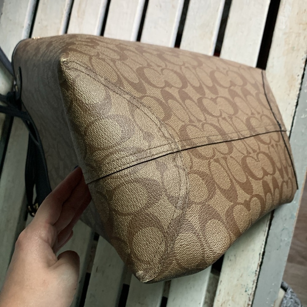 Coach Reversible City Signature Tote Bag - Picture 13 of 14
